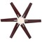 Westinghouse Ceiling Fan Indoor 60In Cayuga WIFI DmLED BrNk Rvr 6Bl Rsw/-LightMp Op Fr Glass 74003B00 - alternate 5